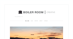 Desktop Screenshot of boilerroomcreative.com